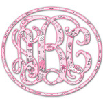 Princess Monogram Decal - Large (Personalized)