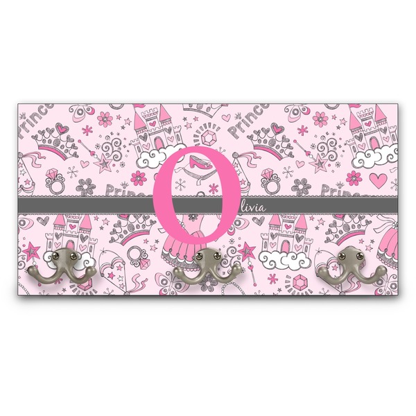 Custom Princess Wall Mounted Coat Rack (Personalized)