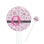 Princess Round Plastic Stir Sticks (Personalized)