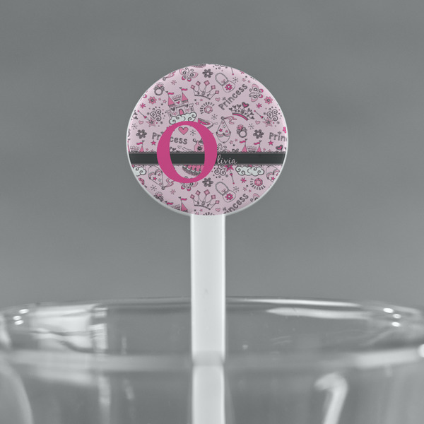 Princess White Plastic 7" Stir Stick - Round - Main