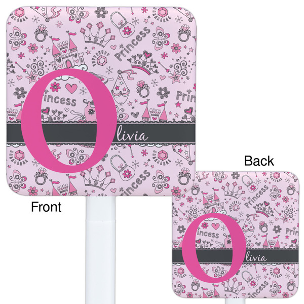 Princess White Plastic Stir Stick - Double Sided - Approval