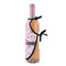 Princess Wine Bottle Apron - DETAIL WITH CLIP ON NECK