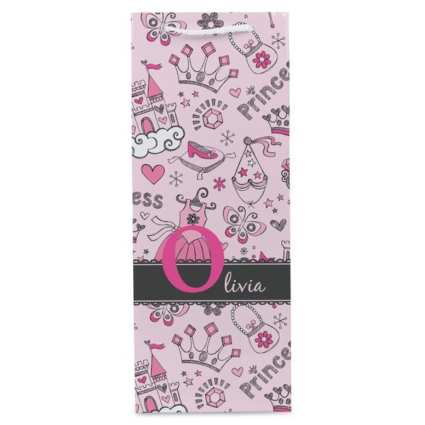 Princess Wine Gift Bag - Gloss - Front