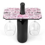 Princess Wine Bottle & Glass Holder (Personalized)