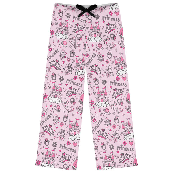 Custom Princess Womens Pajama Pants - L