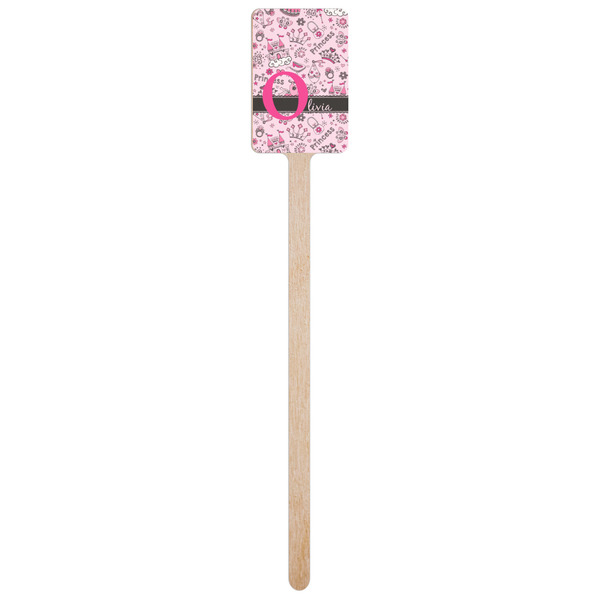 Princess Wooden 6.25" Stir Stick - Rectangular - Single Stick