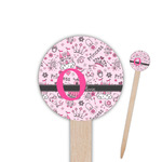 Princess Round Wooden Food Picks (Personalized)