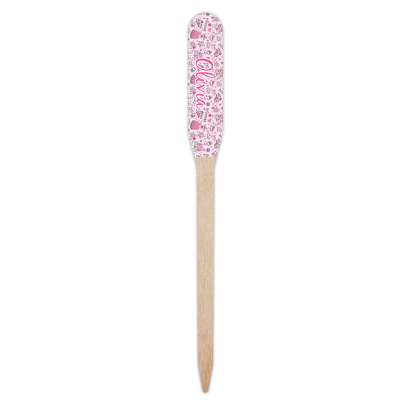 Princess Wooden Food Pick - Paddle - Single Pick