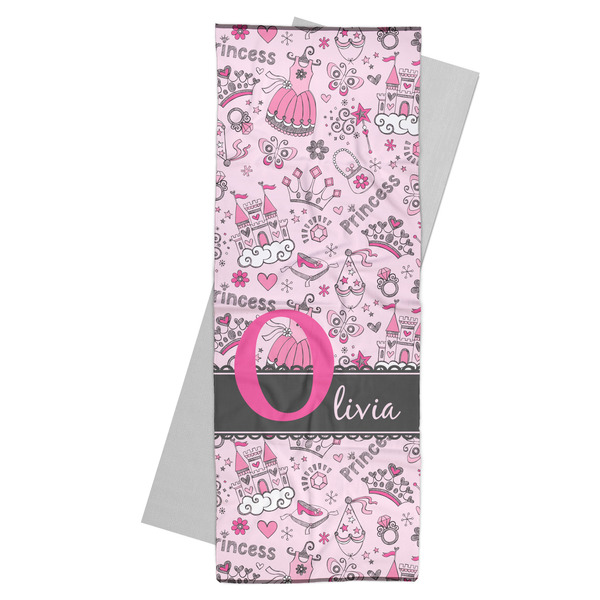 Custom Princess Yoga Mat Towel (Personalized)