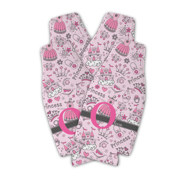 Custom Princess Zipper Bottle Cooler - Set of 4 (Personalized)