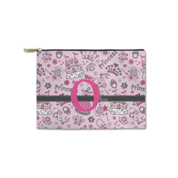 Custom Princess Zipper Pouch - Small - 8.5"x6" (Personalized)