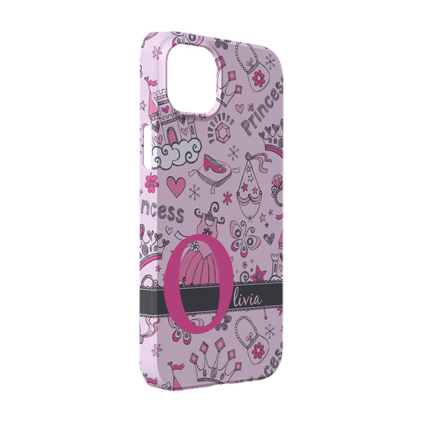 Custom Princess iPhone Case - Plastic - iPhone 14 Pro (Personalized)