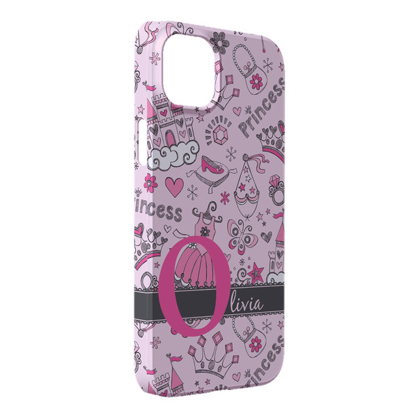 Custom Princess iPhone Case - Plastic - iPhone 14 Pro Max (Personalized)