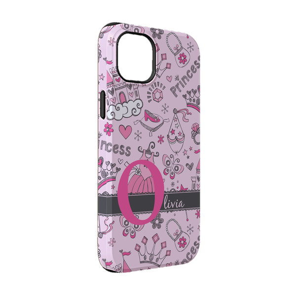 Custom Princess iPhone Case - Rubber Lined - iPhone 14 (Personalized)
