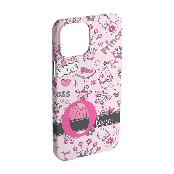 Custom Princess iPhone Case - Plastic - iPhone 15 (Personalized)