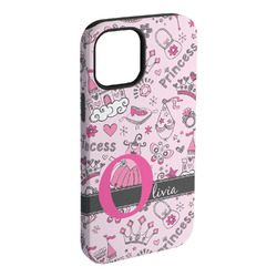 Princess iPhone Case - Rubber Lined - iPhone 15 Plus (Personalized)