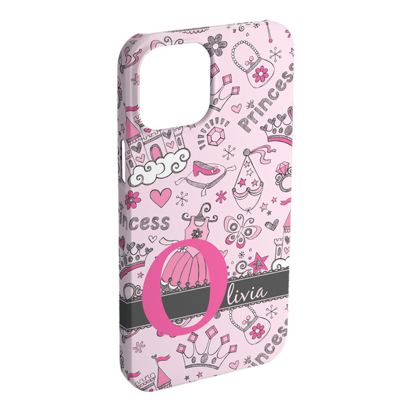Custom Princess iPhone Case - Plastic (Personalized)