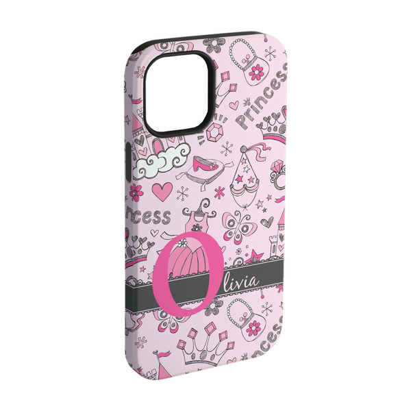 Custom Princess iPhone Case - Rubber Lined - iPhone 15 (Personalized)