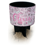 Princess Black Beach Spiker Drink Holder (Personalized)