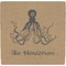 Octopus & Burlap Print Ceramic Tile Hot Pad (Personalized)