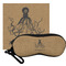 Octopus & Burlap Print Eyeglass Case & Cloth (Personalized)