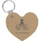 Octopus & Burlap Heart Keychain (Personalized)