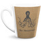 Octopus & Burlap Print 12 Oz Latte Mug - Front Full