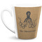 Octopus & Burlap Print 12 Oz Latte Mug (Personalized)