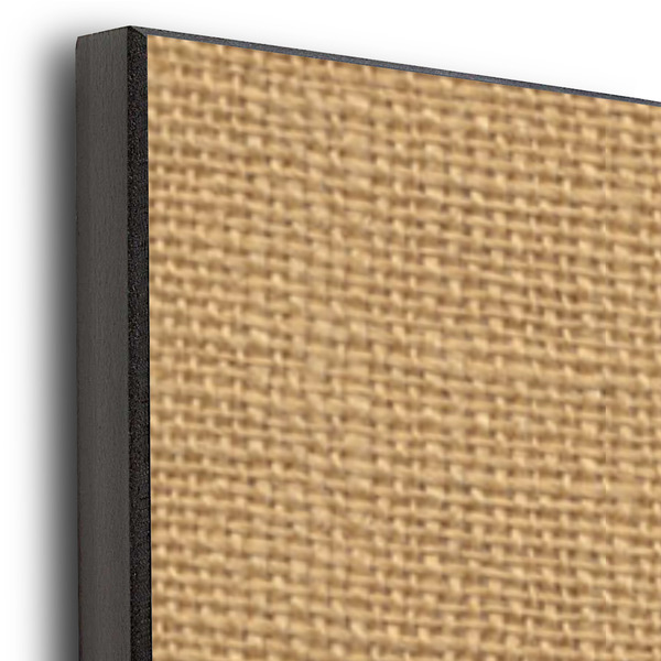 Octopus & Burlap Print 20x24 Wood Print - Closeup