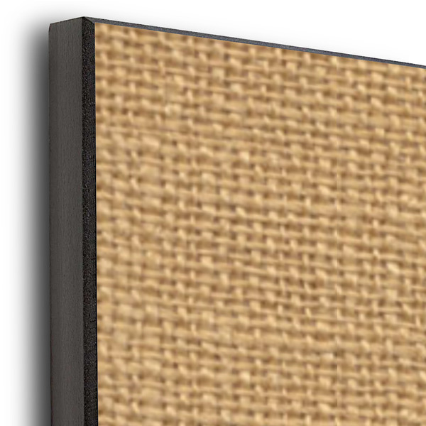 Octopus & Burlap Print 20x30 Wood Print - Closeup