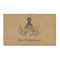 Octopus & Burlap Print 3' x 5' Indoor Area Rug (Personalized)