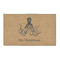 Octopus & Burlap Print 3' x 5' Patio Rug (Personalized)