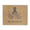 Octopus & Burlap Print 8' x 10' Patio Rug (Personalized)