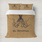 Octopus & Burlap Print Duvet Cover Set - Full / Queen (Personalized)