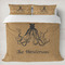 Octopus & Burlap Print Bedding Set- King Lifestyle - Duvet