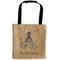 Octopus & Burlap Print Auto Back Seat Organizer Bag (Personalized)