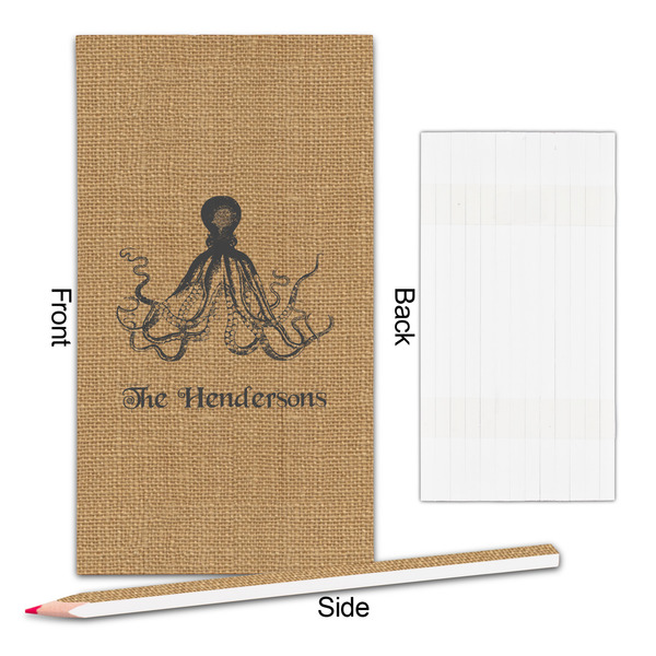 Octopus & Burlap Print Colored Pencils - Approval