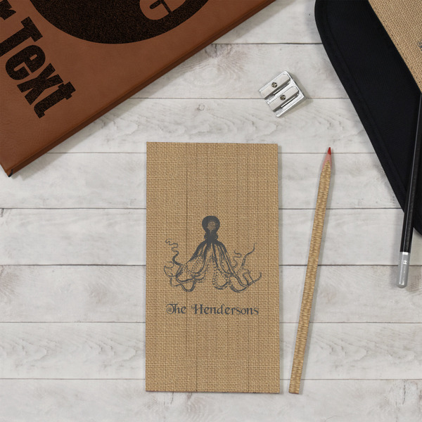 Octopus & Burlap Print Colored Pencils - In Context