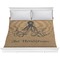 Octopus & Burlap Print Comforter - King (Personalized)