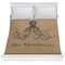 Octopus & Burlap Print Comforter - Full / Queen (Personalized)