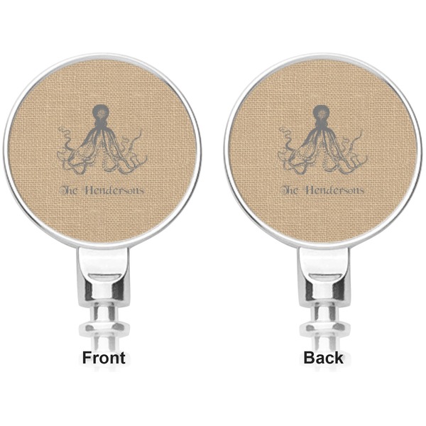 Octopus & Burlap Print Corkscrew - Apvl