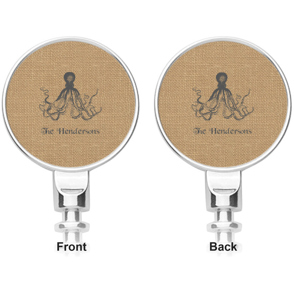 Octopus & Burlap Print Corkscrew - Apvl