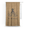 Octopus & Burlap Print Curtain Panel - Custom Size (Personalized)