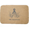 Octopus & Burlap Print Dish Drying Mat (Personalized)