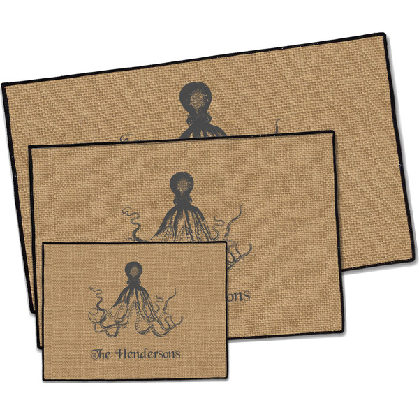 Octopus & Burlap Print Door Mats - PARENT MAIN
