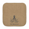Octopus & Burlap Print Face Cloth-Rounded Corners