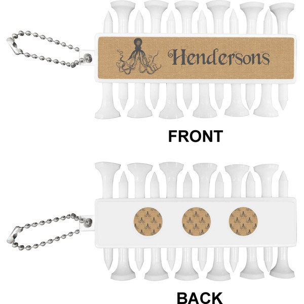 Octopus & Burlap Print Golf Buddy (Approval)