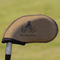 Octopus & Burlap Print Golf Club Iron Cover - Single (Personalized)