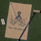 Octopus & Burlap Print Golf Towel Gift Set - Main