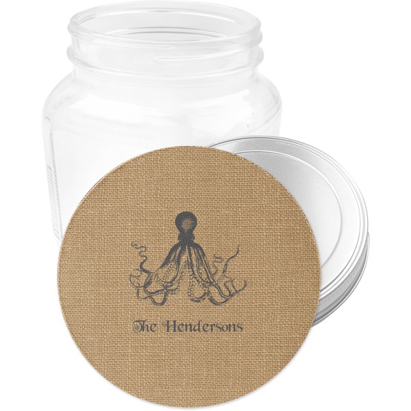 Octopus & Burlap Print Jar Opener - Main